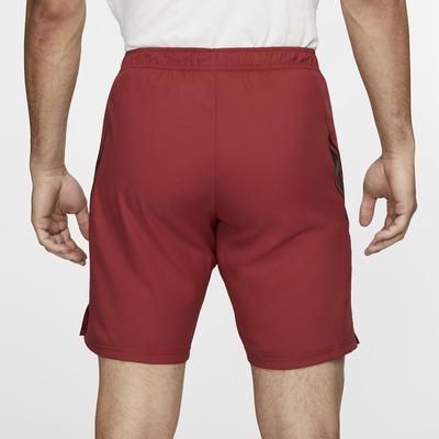 Nike Mens Dri-FIT 9 Inch Tennis Shorts - Team Crimson/Black - main image