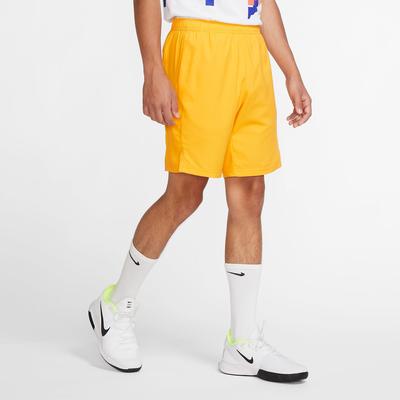Nike Mens Dri-FIT 9 Inch Tennis Shorts - Sundial - main image