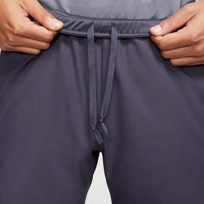 Nike Mens Dri-FIT 7 Inch Tennis Shorts - Gridiron/White - main image