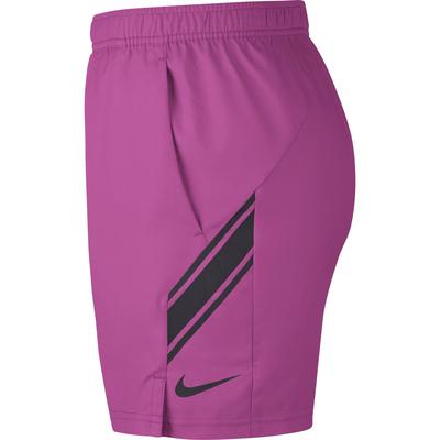Nike Mens Dri-FIT 7 Inch Shorts - Active Fuchsia - Tennisnuts.com