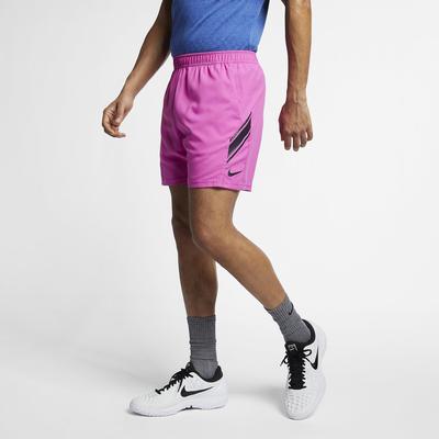 Nike Mens Dri-FIT 7 Inch Shorts - Active Fuchsia - main image