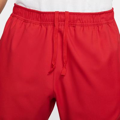 Nike Mens Dri-FIT 7 Inch Tennis Shorts - Gym Red/White - main image