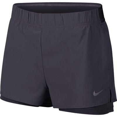 Nike Womens Flex Tennis Shorts Gridiron Extra Large Grey