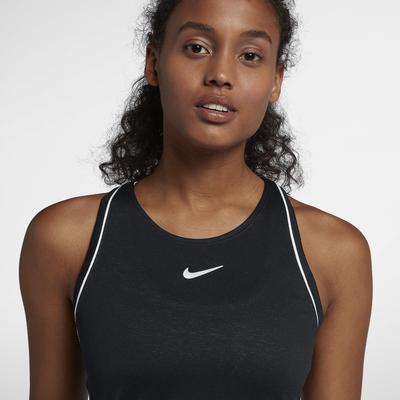 Nike Womens Dri-FIT Tank Top- Black - Tennisnuts.com
