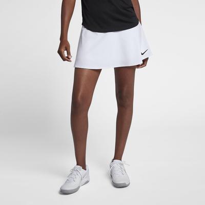 Nike Womens Dry Tennis Skirt - White/Black