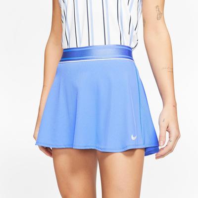 Nike Womens Dry Tennis Skirt - Royal Pulse/White - main image