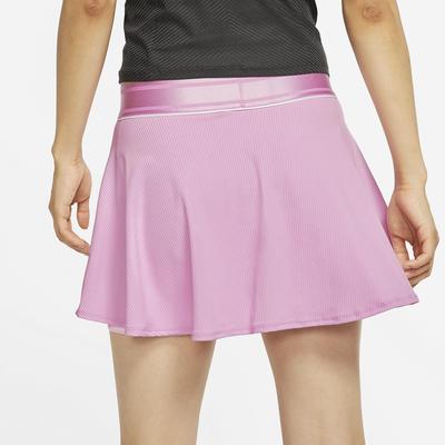 Nike Womens Dry Tennis Skirt - Pink Rise/White - main image