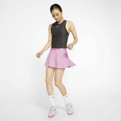 Nike Womens Dry Tennis Skirt - Pink Rise/White - main image