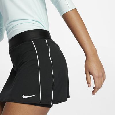 Nike Womens Dry Tennis Skort - Black/White - main image