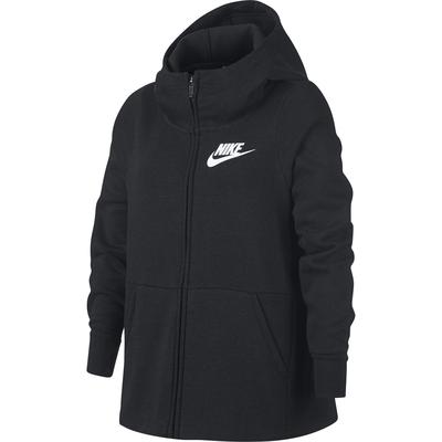 Nike Girls Sportswear Full-Zip Hoodie - Black - main image