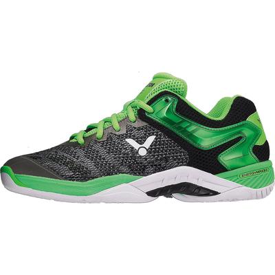 Victor Mens S81 Indoor Court Shoes - Grey/Green - main image