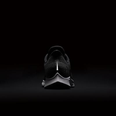 Nike Mens Air Zoom Pegasus 35 Running Shoes - Black/Metallic Pewter - main image