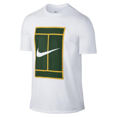 Nike Mens NikeCourt Heritage Tee - White - main image