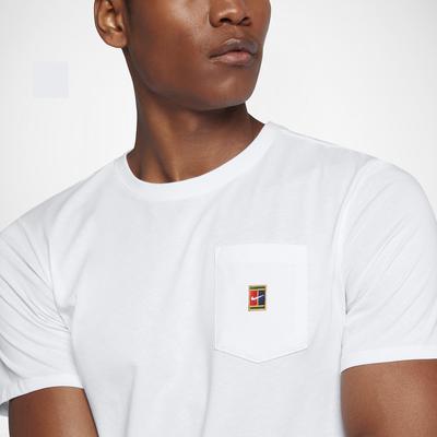 Nike Mens Heritage Pocket T-Shirt - White - main image