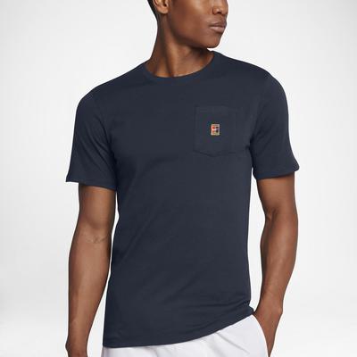 Nike Mens Heritage Pocket T-Shirt - Obsidian - main image