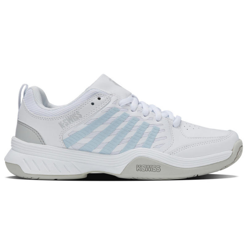K-Swiss Womens Court Express 2 Tennis Shoes - White/Blue - main image