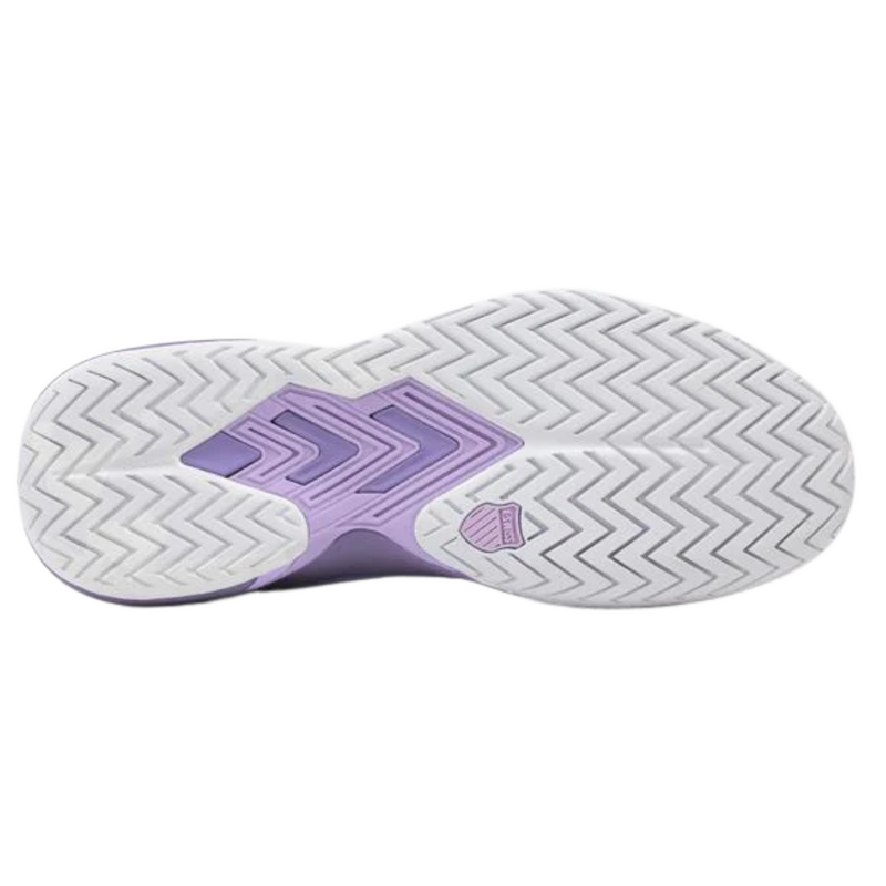K-Swiss Womens Ultrashot Light Tennis Shoes - White / Purple Haze / Neon Lavender - main image
