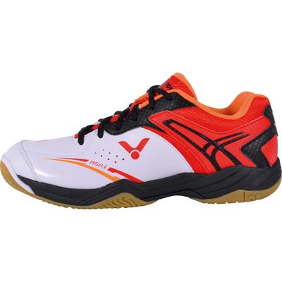 Victor Mens A501 Indoor Court Shoes - White/Black/Orange - main image