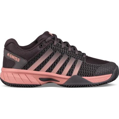 K-Swiss Womens Express Light HB Tennis Shoes - Plum Kitten/Coral Almond - main image