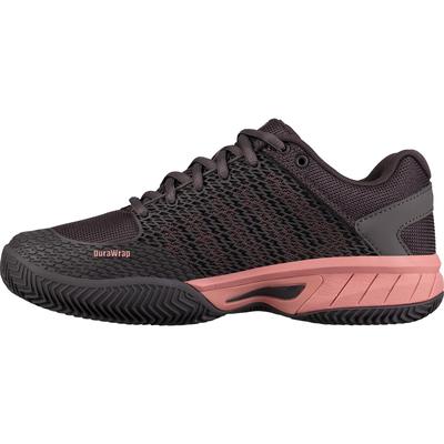 K-Swiss Womens Express Light HB Tennis Shoes - Plum Kitten/Coral Almond - main image