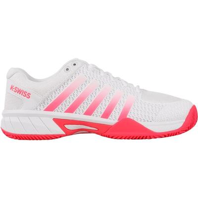 K-Swiss Womens Express Light HB Tennis Shoes - White/Pink - main image