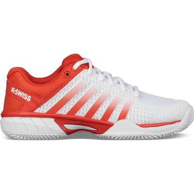 K-Swiss Womens Express Light Tennis Shoes - White/Fiesta - main image