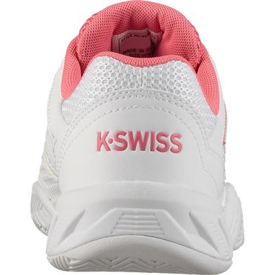 K-Swiss Womens BigShot Light 3 Tennis Shoes - White/PinkLemondae