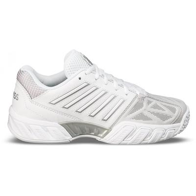 K-Swiss Womens Bigshot Light 3.0 Omni Tennis Shoes - White/Silver - main image
