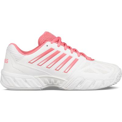 K-Swiss Womens BigShot Light 3 Omni Tennis Shoes - White/Pink Lemonade - main image