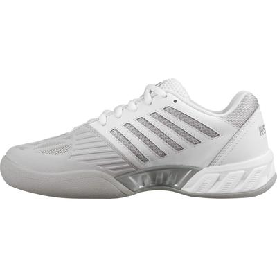 K-Swiss Womens Bigshot Light 3 Carpet Tennis Shoes - White/Silver - main image