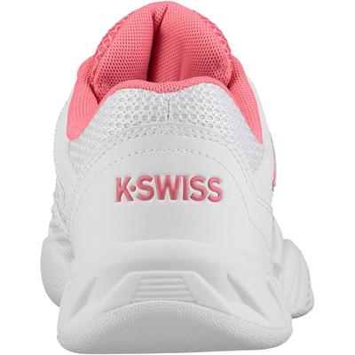 K-Swiss Womens Bigshot Light 3 Carpet Tennis Shoes - White/Pink Lemonade