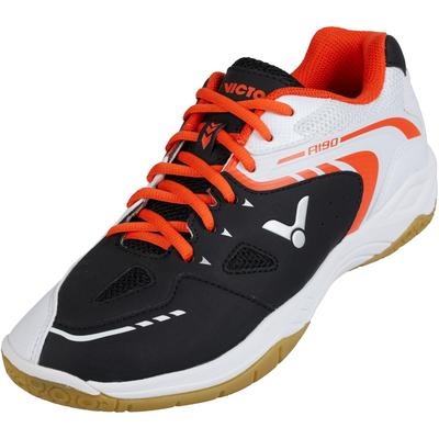 Victor Mens A190 Indoor Court Shoes - Black/White - main image