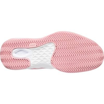 K-Swiss Womens Aero Court HB Tennis Shoes - White/Coral Blue/Metallic Rose - main image