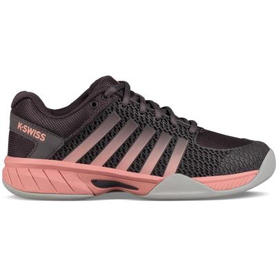 K-Swiss Womens Express Light Carpet Tennis Shoes - Plum Kitten/Coral Almond - main image