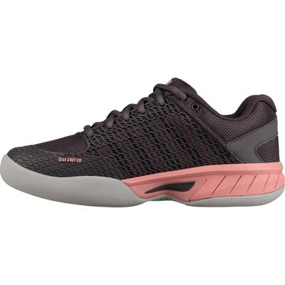 K-Swiss Womens Express Light Carpet Tennis Shoes - Plum Kitten/Coral Almond - main image