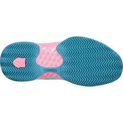K-Swiss Womens Express Light 2 HB Tennis Shoes - Aruba Blue/Soft Neon Pink - main image