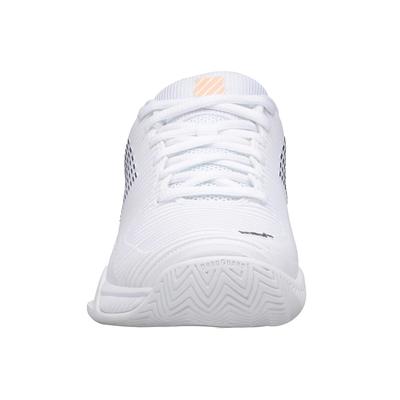 K-Swiss Womens Hypercourt Express 2 Tennis Shoes - White/Peach - main image