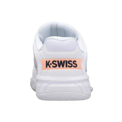K-Swiss Womens Hypercourt Express 2 Tennis Shoes - White/Peach - main image