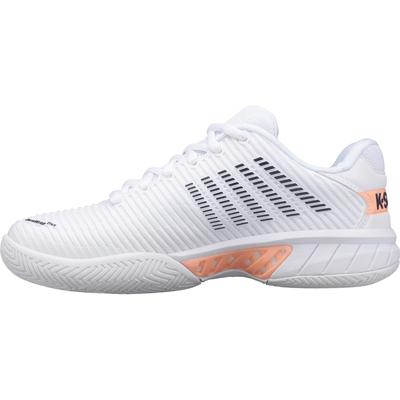 K-Swiss Womens Hypercourt Express 2 Tennis Shoes - White/Peach - main image