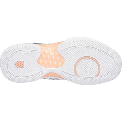 K-Swiss Womens Hypercourt Express 2 Tennis Shoes - White/Peach - main image