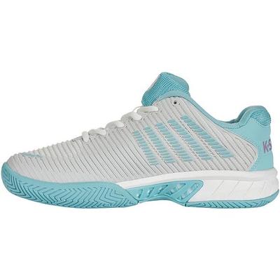 K-Swiss Womens Hypercourt Express 2 HB Court Tennis Shoes - White/Angel Blue - main image