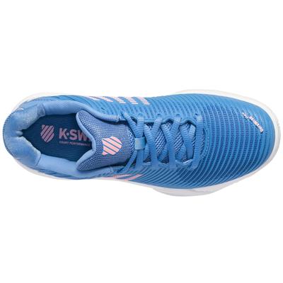K-Swiss Womens Hypercourt Express 2 Tennis Shoes - Light Blue/Light Pink