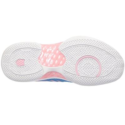 K-Swiss Womens Hypercourt Express 2 Tennis Shoes - Light Blue/Light Pink