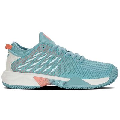 K-Swiss Womens Hypercourt Supreme HB Tennis Shoes - Nile Blue / Desert Flower - main image