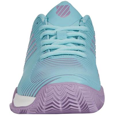 K-Swiss Womens Hypercourt Supreme HB Tennis Shoes - Angel Blue/Sheer Lilac/Brilliant White