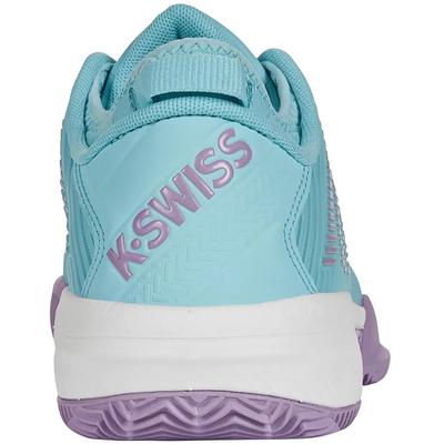 K-Swiss Womens Hypercourt Supreme HB Tennis Shoes - Angel Blue/Sheer Lilac/Brilliant White