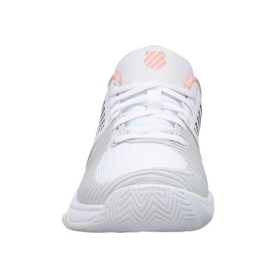 K-Swiss Womens Express Light 2 Tennis Shoes - White/Peach Nectar - main image