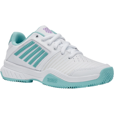 K-Swiss Womens Court Express HB Tennis Shoes - Angel Blue/White/Sheer Lilac - main image