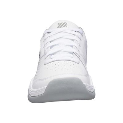 K-Swiss Womens Court Express Carpet Tennis Shoes - White/Silver - main image