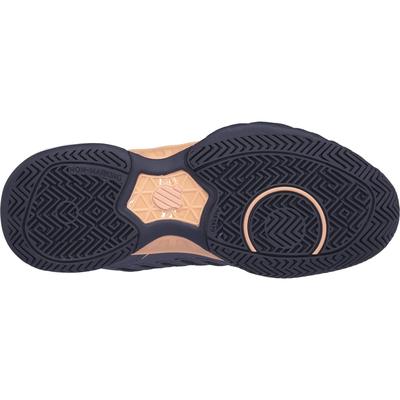 K-Swiss Womens Bigshot Light 4 Tennis Shoes - Graystone/Peach Nectar - main image